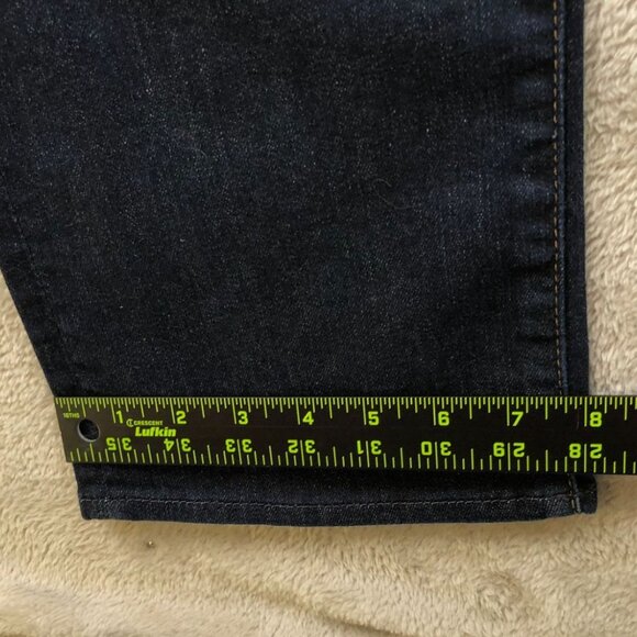 7 For All Mankind Men's Jeans Size 33x33 Slim Straight Classic Casual Blue Denim - Picture 5 of 16